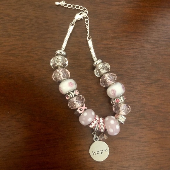 Breast Cancer Awareness Bracelet - Picture 2 of 4